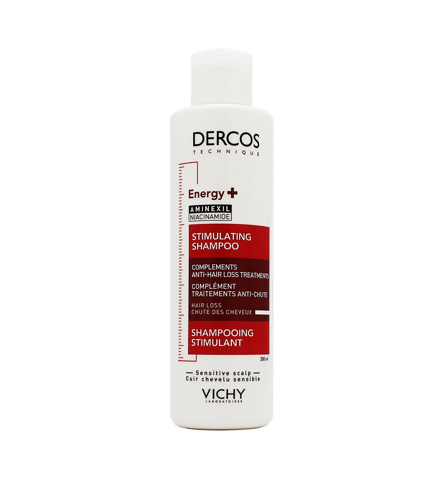 Vichy Dercos Energy+ Stimulating Shampoo strengthening shampoo against hair loss 200 ml