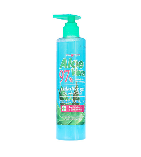 Vivapharm Aloe Vera 97% chladivý gel po opalování 250 ml