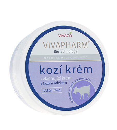 VivaPharm Emollient Face&Body Cream with Goats Milk W 250ml