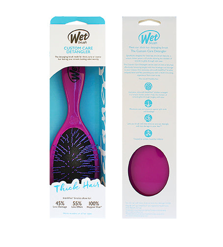 Wet Brush Custom Care Thick Hair Detangler kartáč na vlasy Purple