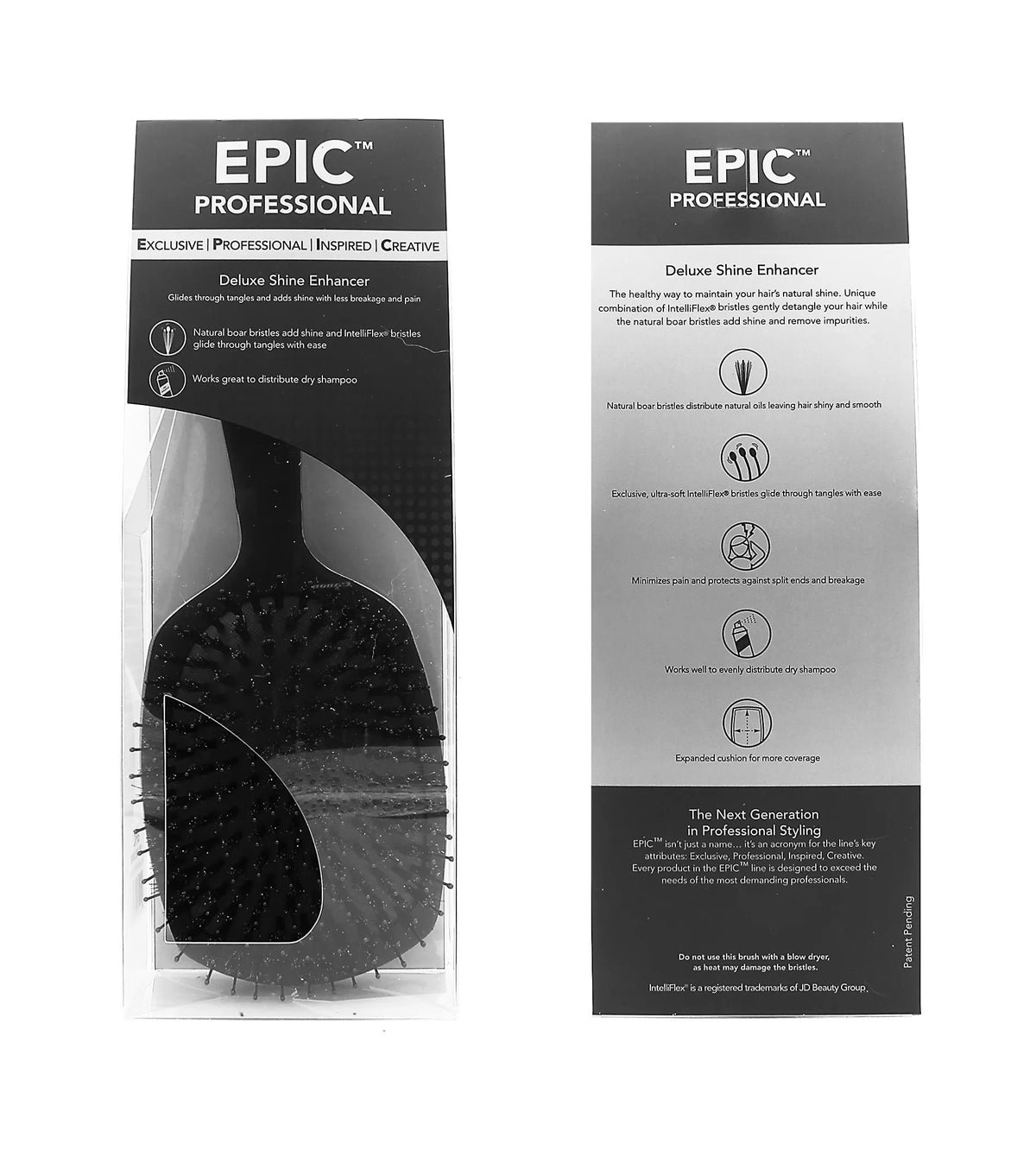 Wet Brush EPIC Deluxe Shine Enhancer Black