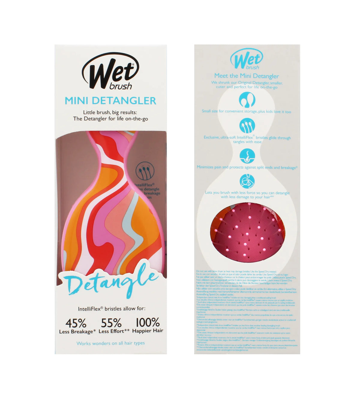 Wet Brush Mini Detangler Endless Summer Ice Cream Intense