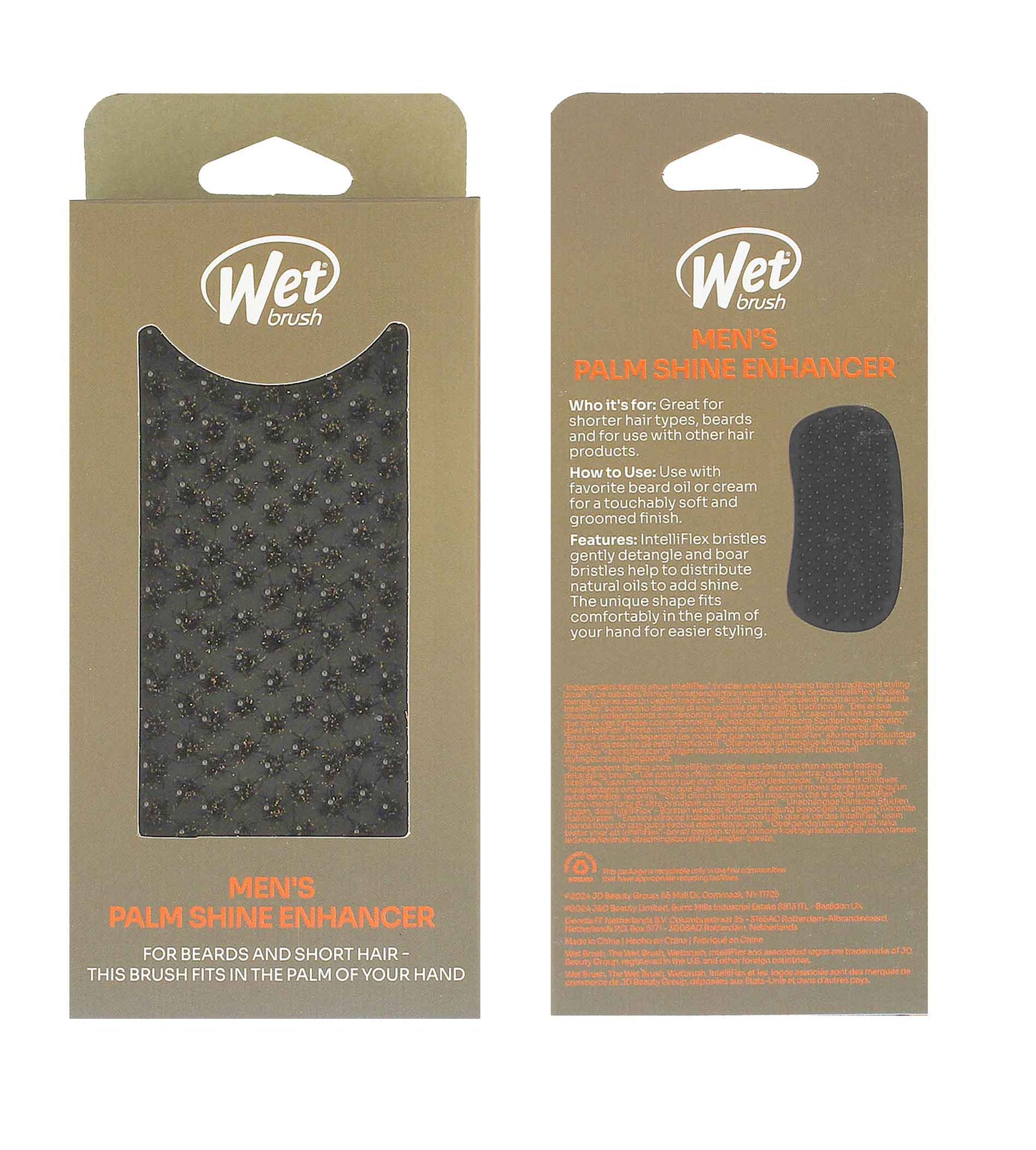 Potenciador de brillo Wet Brush para palma de hombre