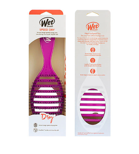 Pincel seco Wet Brush Speed de color morado