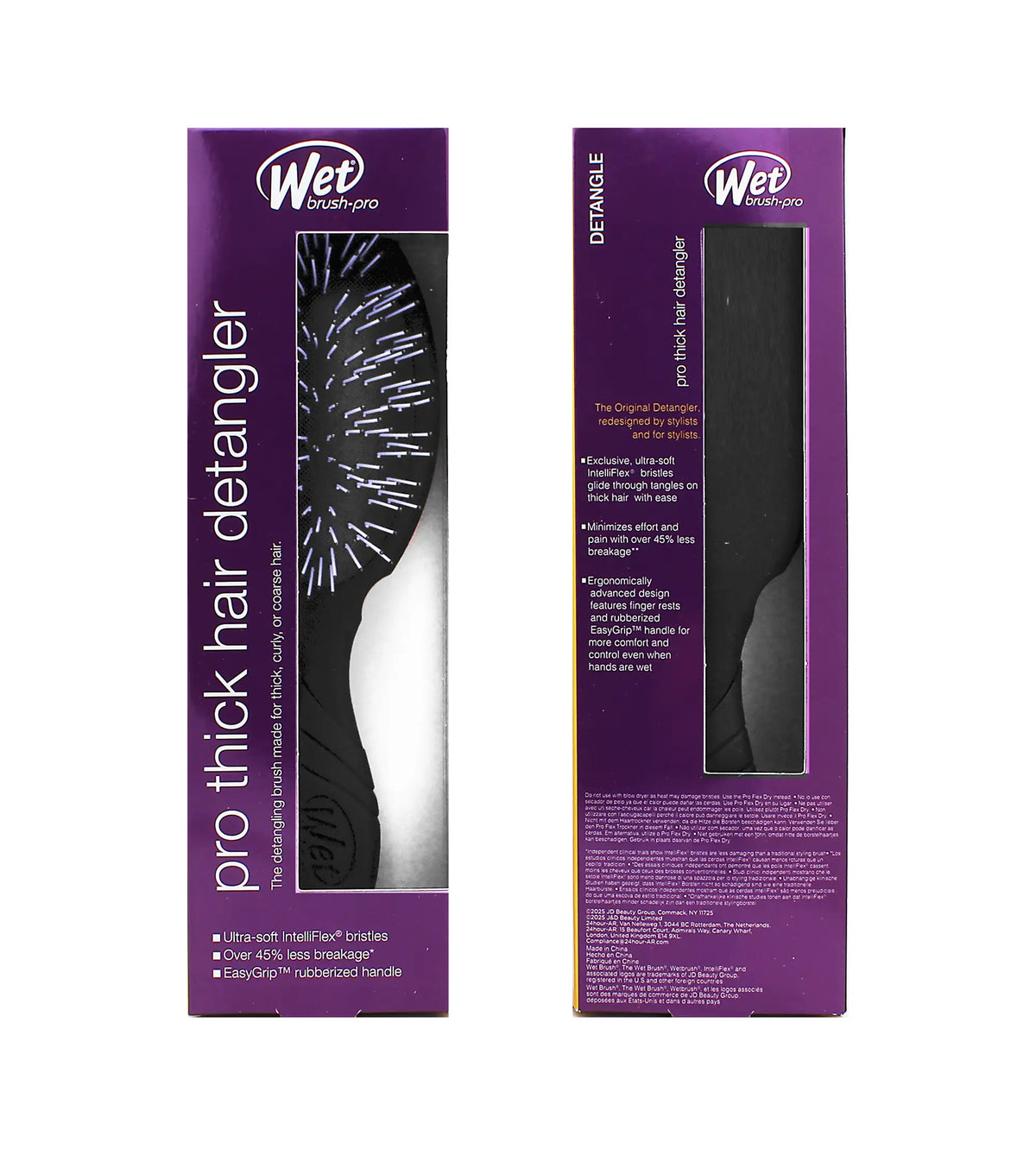 Wet Brush Thick Hair Pro Detangler Black
