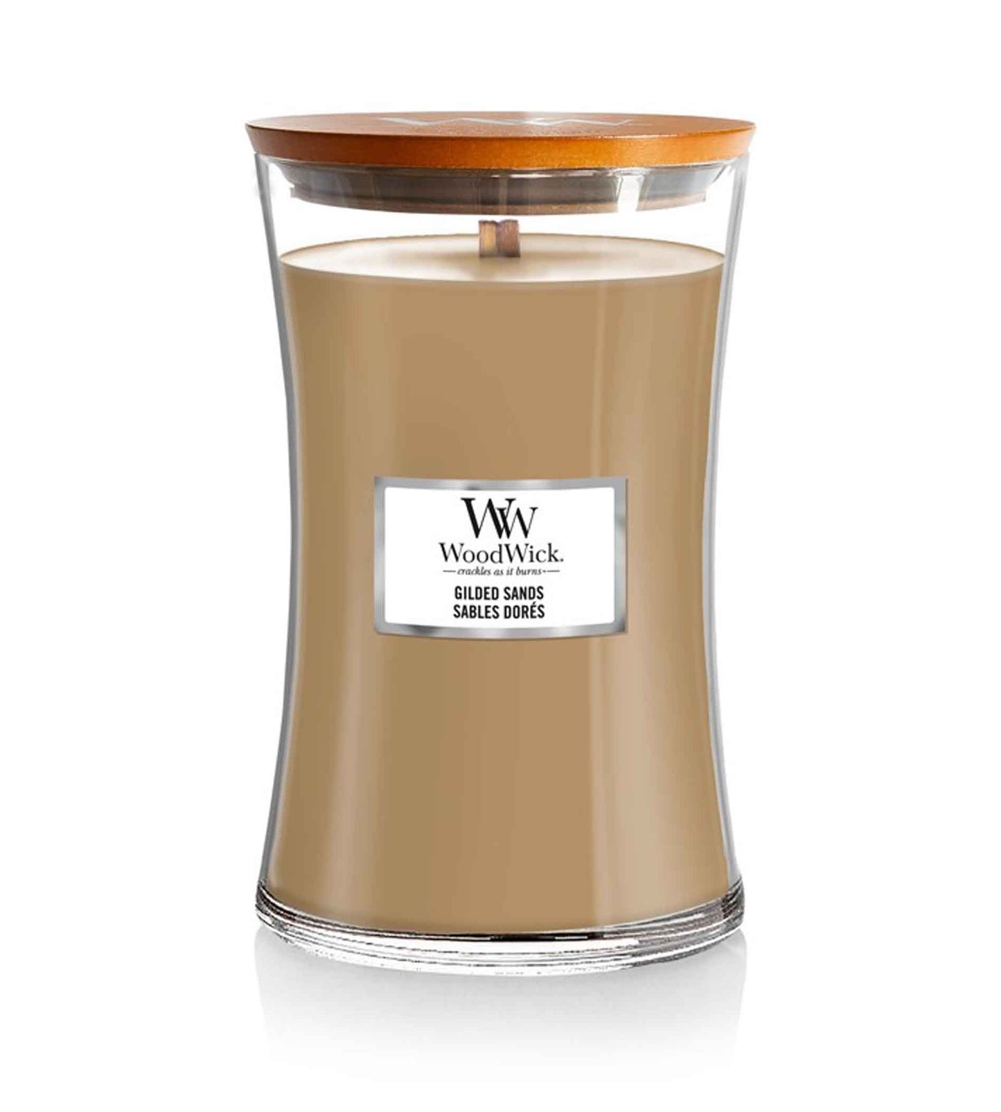 Woodwick Gilded Sands Scented Candle With Wooden Wick 609,5g