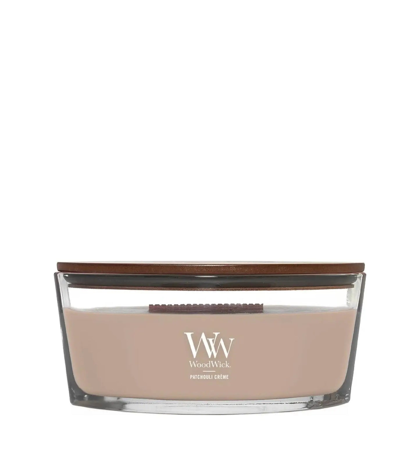 WoodWick Patchouli Créme Candle With Wooden Wick 453,6g
