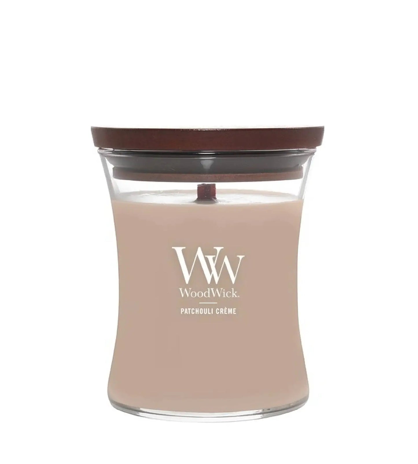 WoodWick Patchouli Créme Candle With Wooden Wick 275g