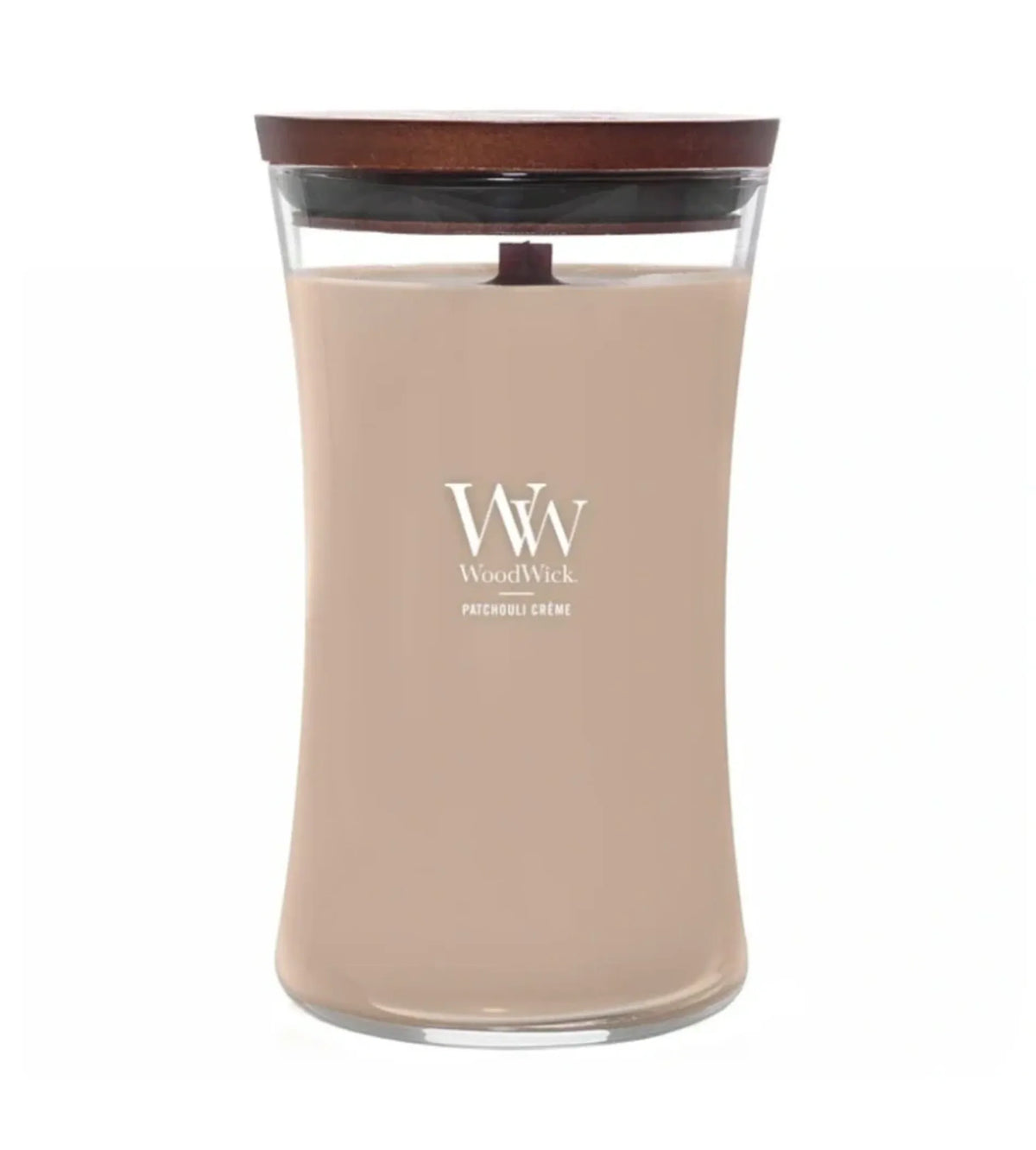 WoodWick Patchouli Créme Scented Candle With Wooden Wick 609,5g