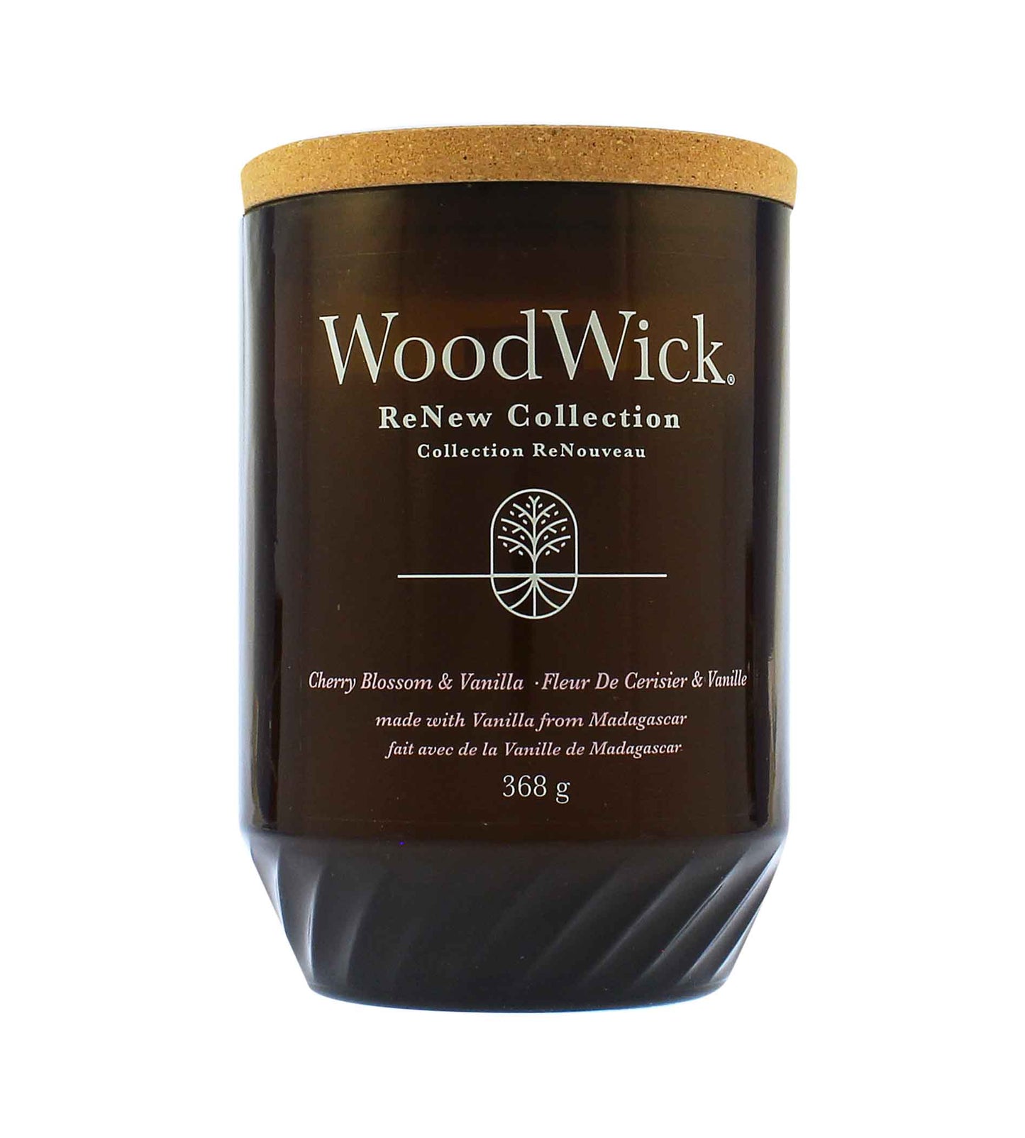 WoodWick ReNew Cherry Blossom & Vanilla svíčka velká 368 g