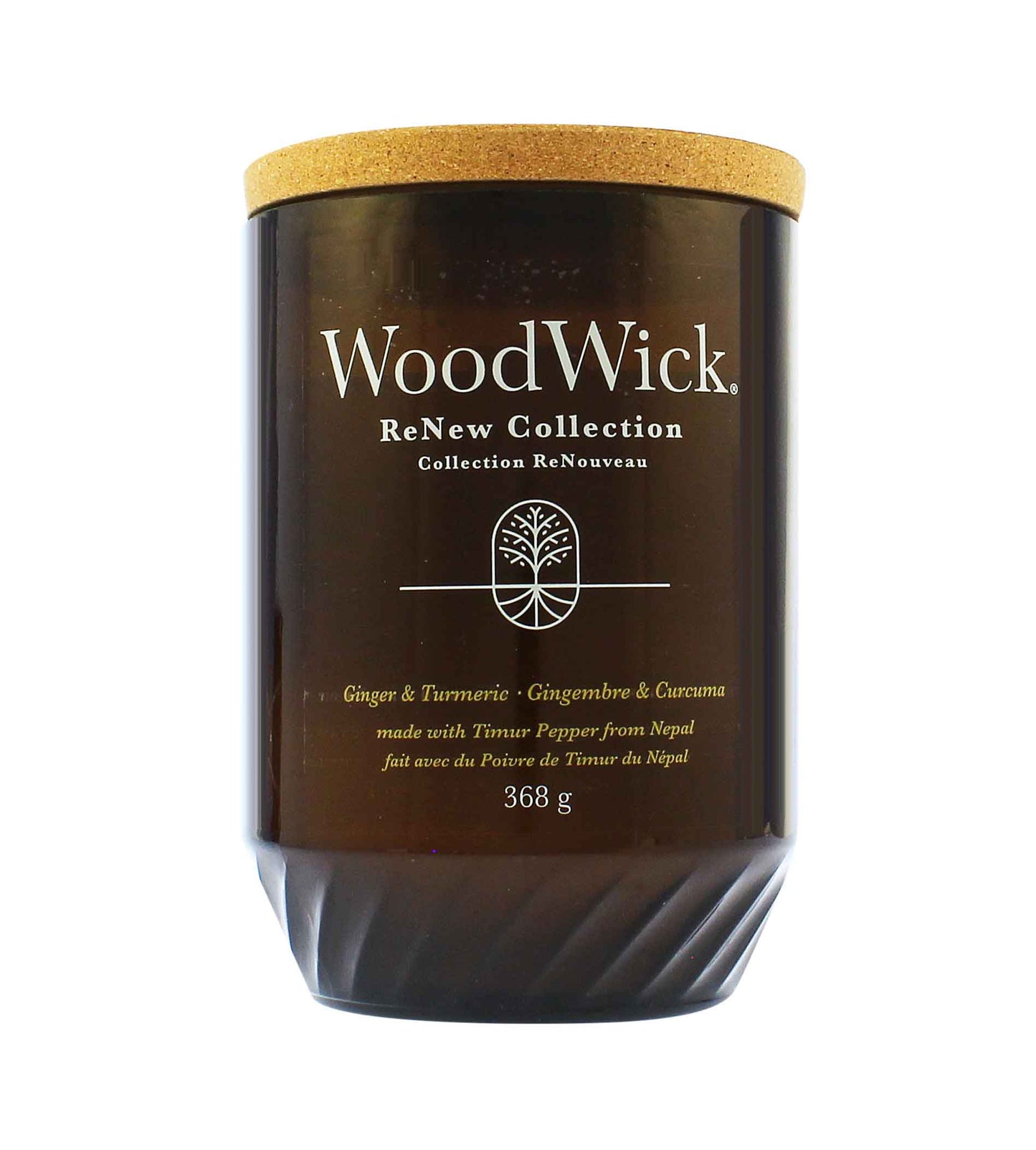 WoodWick ReNew Ginger & Turmeric svíčka velká 368 g