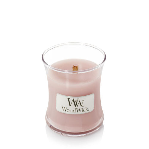 WoodWick Rosewood scented candle with wooden wick 85 g