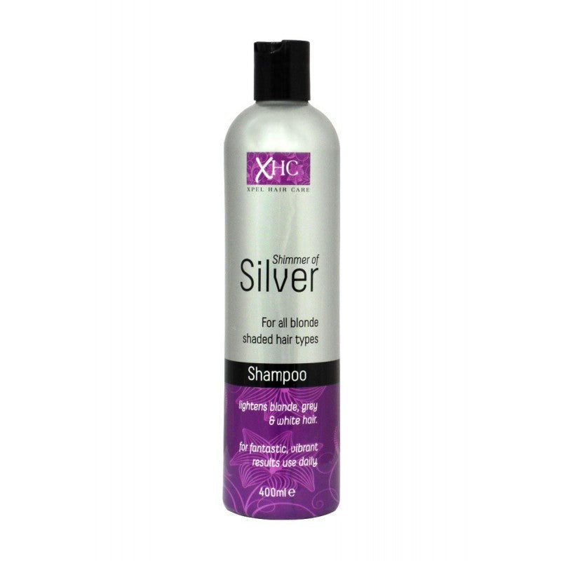 Xpel Shimmer Of Silver shampoo for gray and blonde hair 400 ml