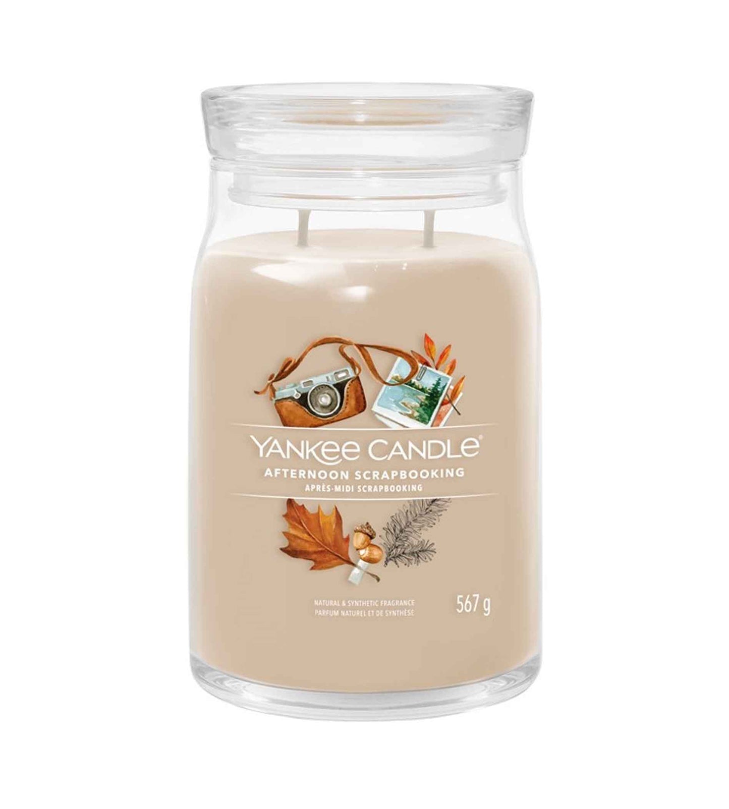 Yankee Candle Afternoon Scrapbooking Signature Candle Large 567g