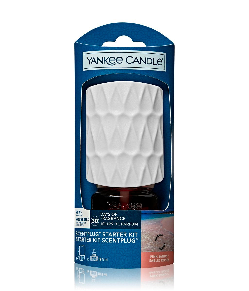 Yankee Candle ScentPlug Organic Pattern Starter Kit Pink Sands