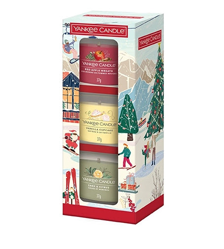 Yankee Candle Holiday Party Votive Candle 3x37g