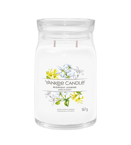 Yankee Candle Midnight Jasmine signature svíčka velká 567 g