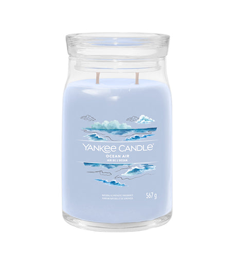 Yankee Candle Ocean Air signature svíčka velká 567 g