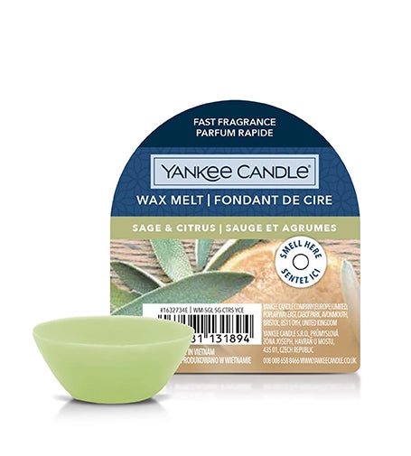 Yankee Candle Sage & Citrus Wax Melt 22g