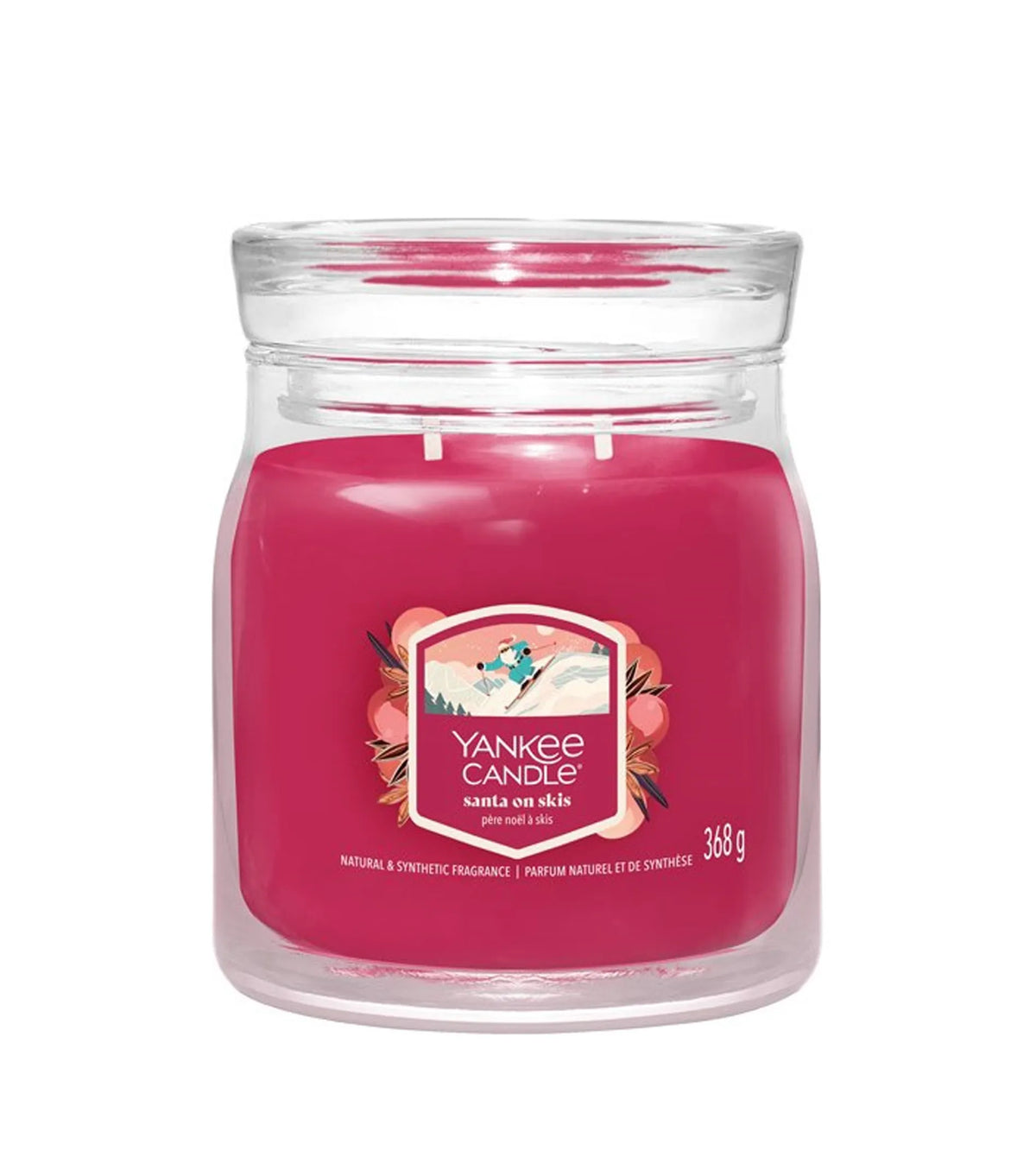 Yankee Candle Santa On Skis Signature Scented Candle 368g