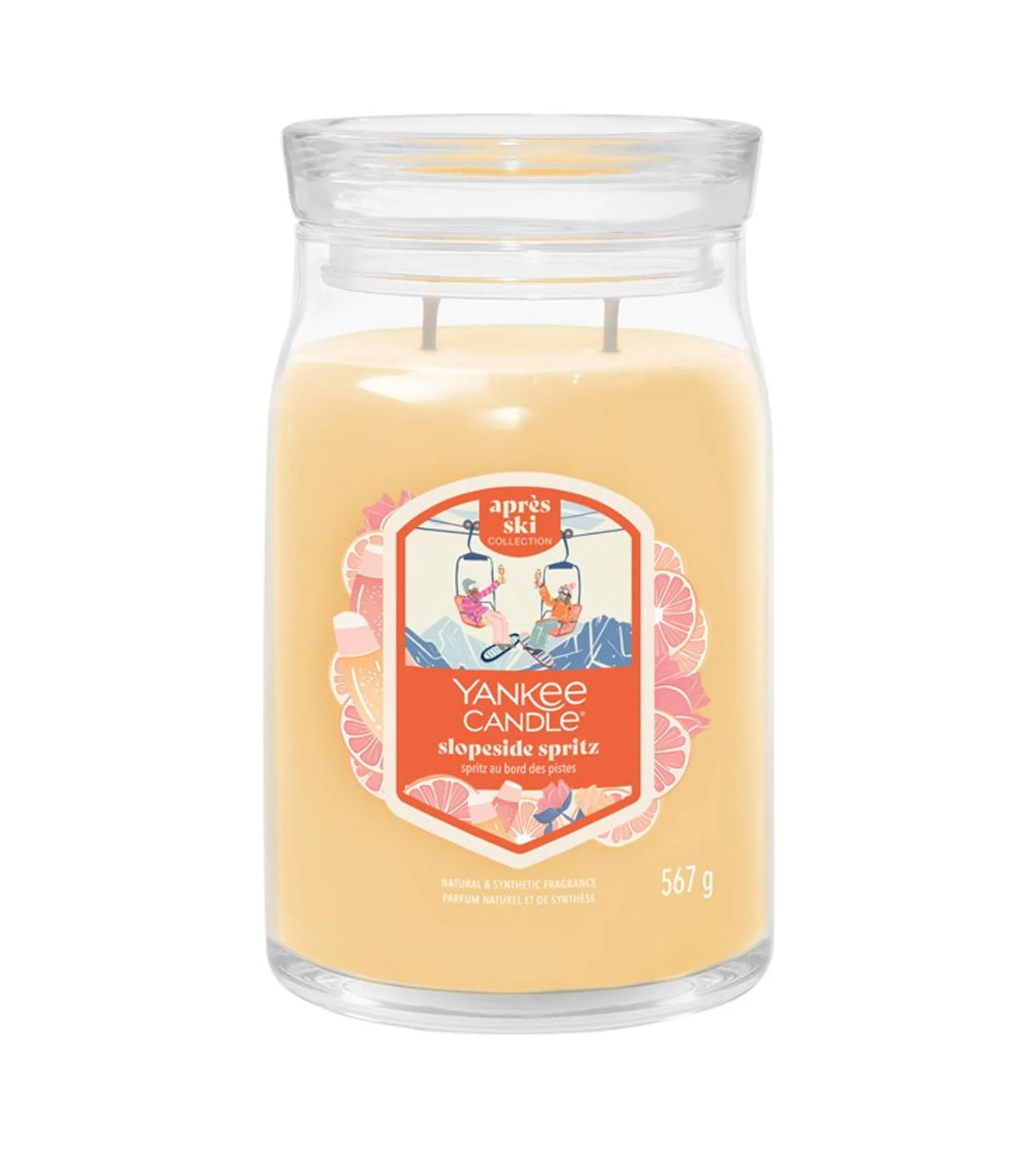 Yankee Candle Slopeside Spritz Signature Scented Candle 567g