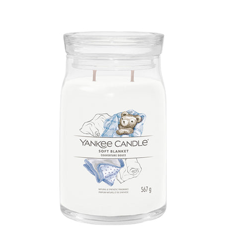 Yankee Candle Soft Blanket signature svíčka velká 567 g