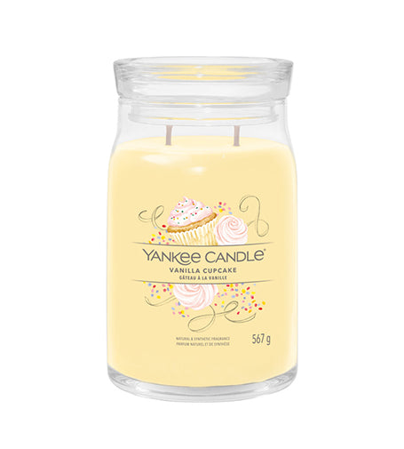 Yankee Candle Vanilla Cupcake signature svíčka velká 567 g