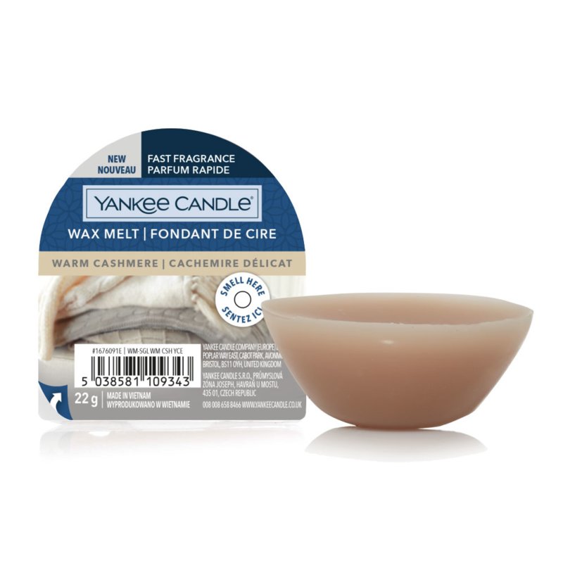 Yankee Candle Warm Cashmere vonný vosk do aromalampy 22,7 g