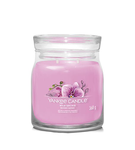 Yankee Candle Wild Orchid signature svíčka střední 368 g