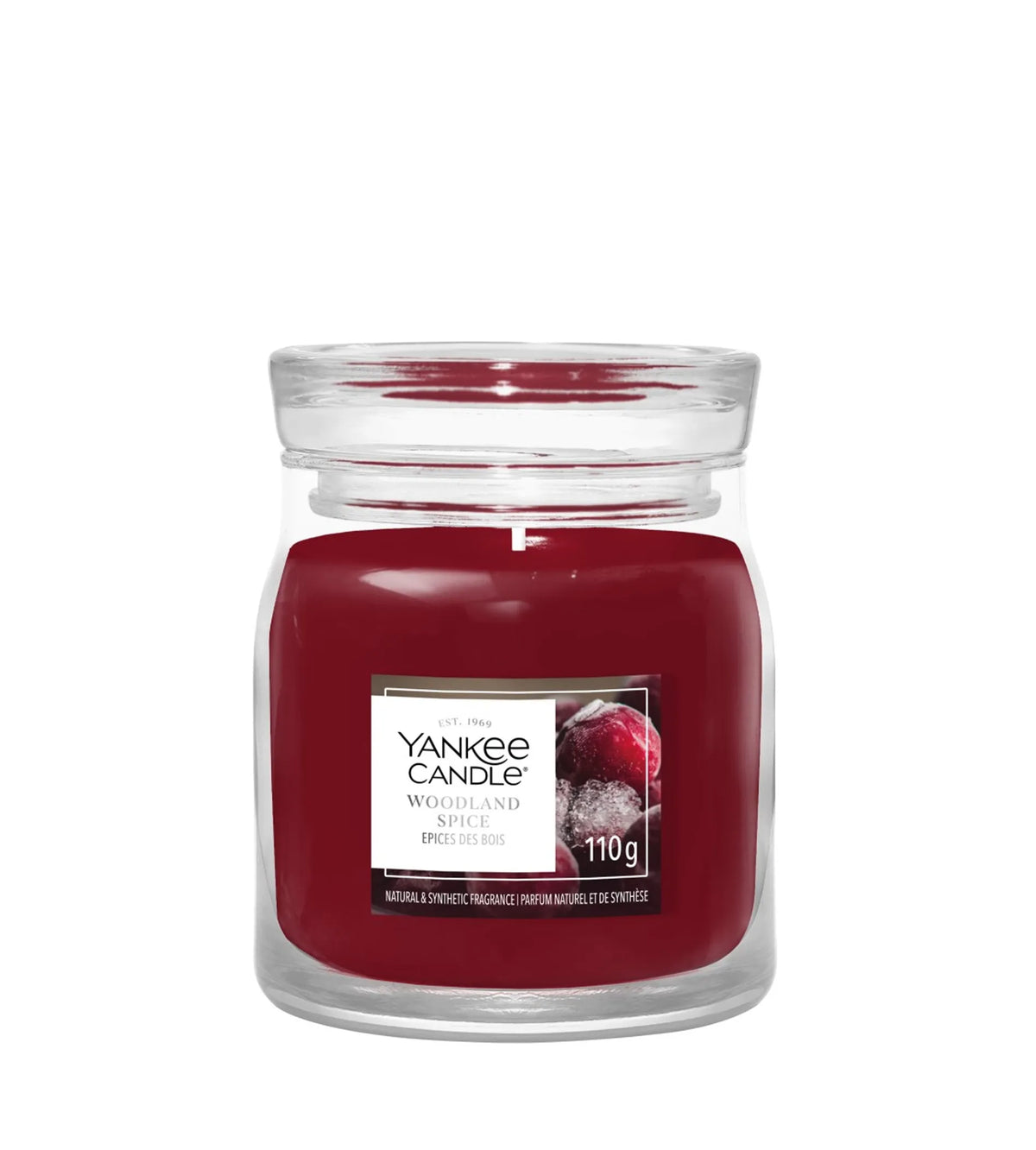 Yankee Candle Woodland Spice Signature Scented Candle 110g