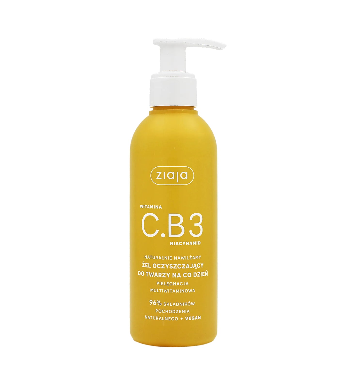 Ziaja Vitamin C.B3 Daily Facial Cleanser 190ml