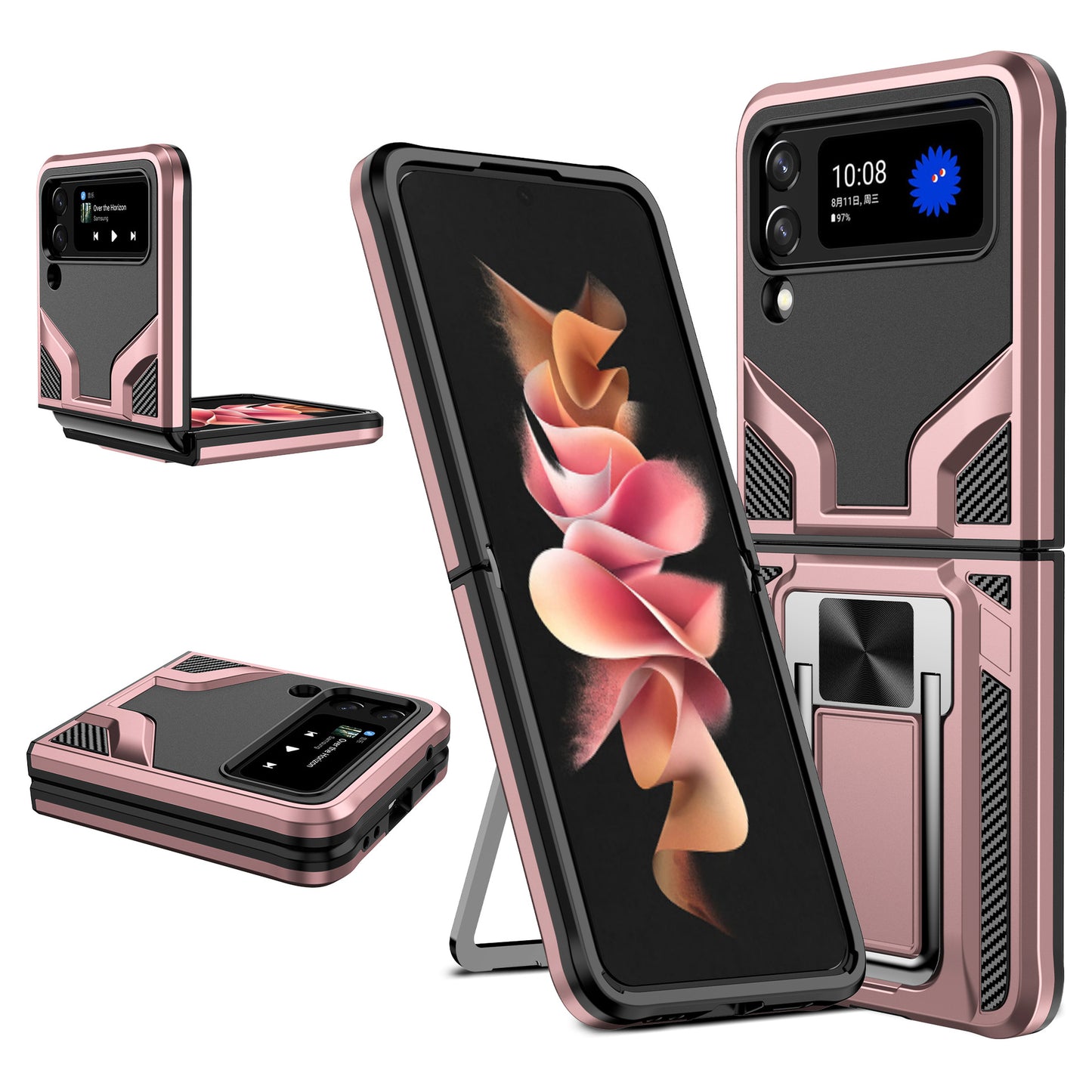 Coque de protection pliable pour Samsung Z Flip3