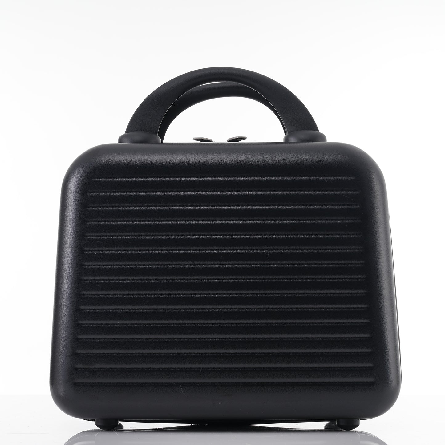 Bagage à main Valise légère de 20 pouces avec poche avant et port USB noir