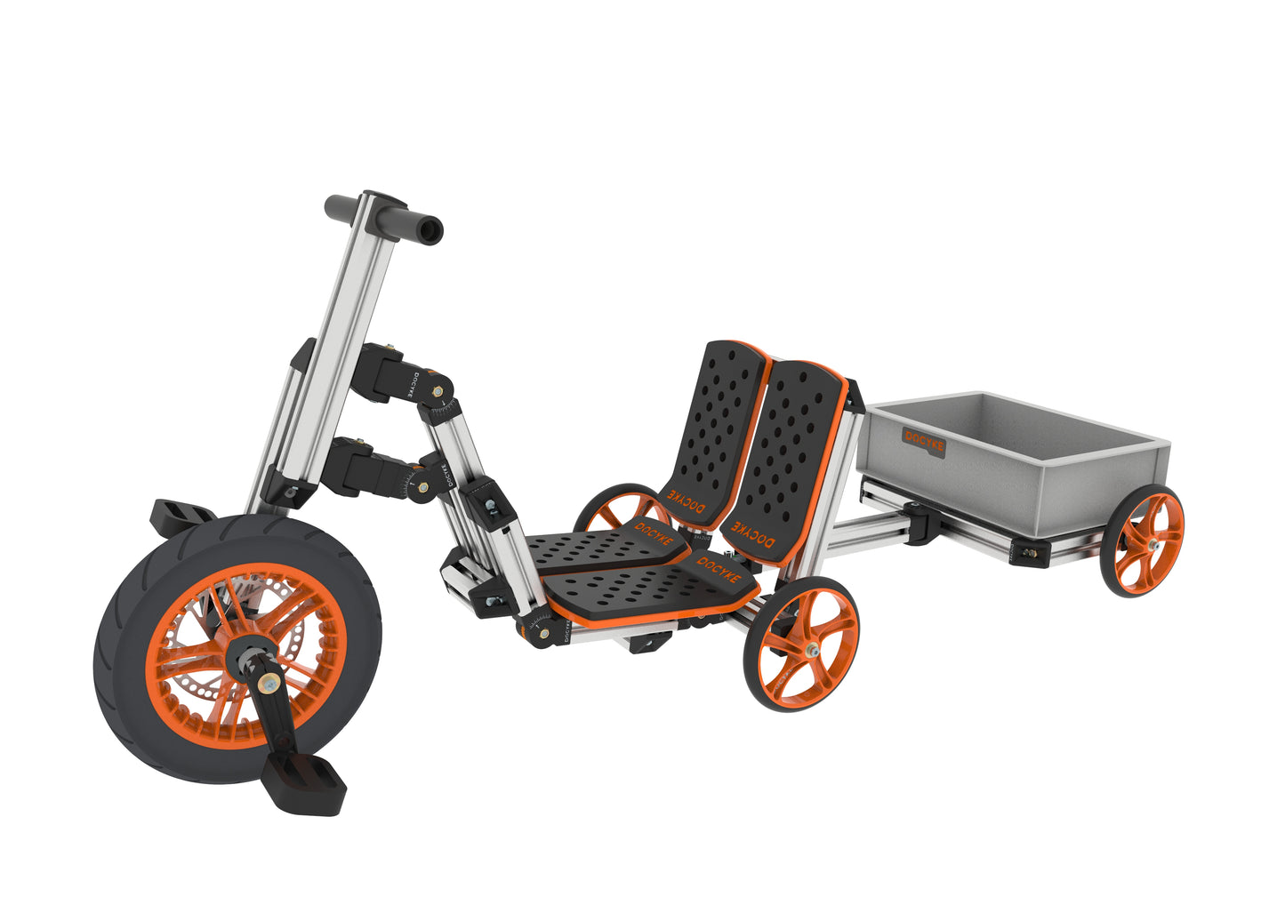 Kit à construire 20 en 1 pour enfants Go Kart, adapté aux enfants de 1 à 8 ans, vélo à deux roues, vélo à trois roues
