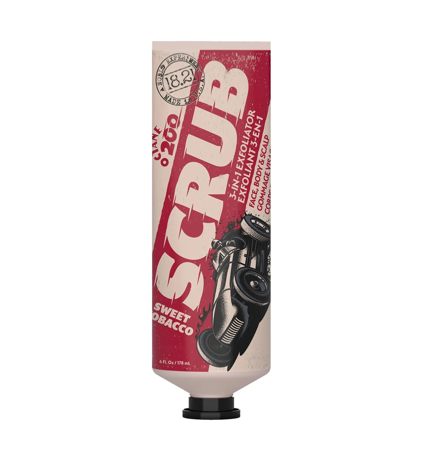 18.21 Man Made Octane 200 Scrub Sweet Tobacco 178ml