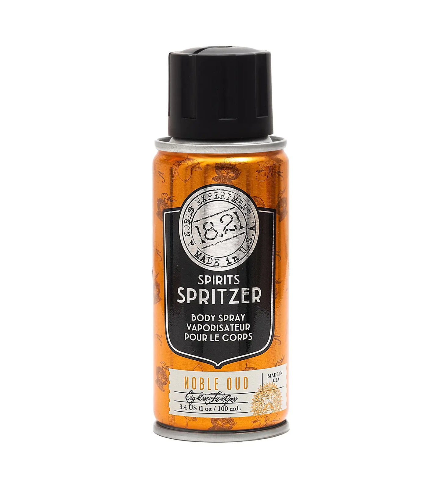 18.21 Man Made Spirits Spritzer Noble Oud body spray for men 100 ml