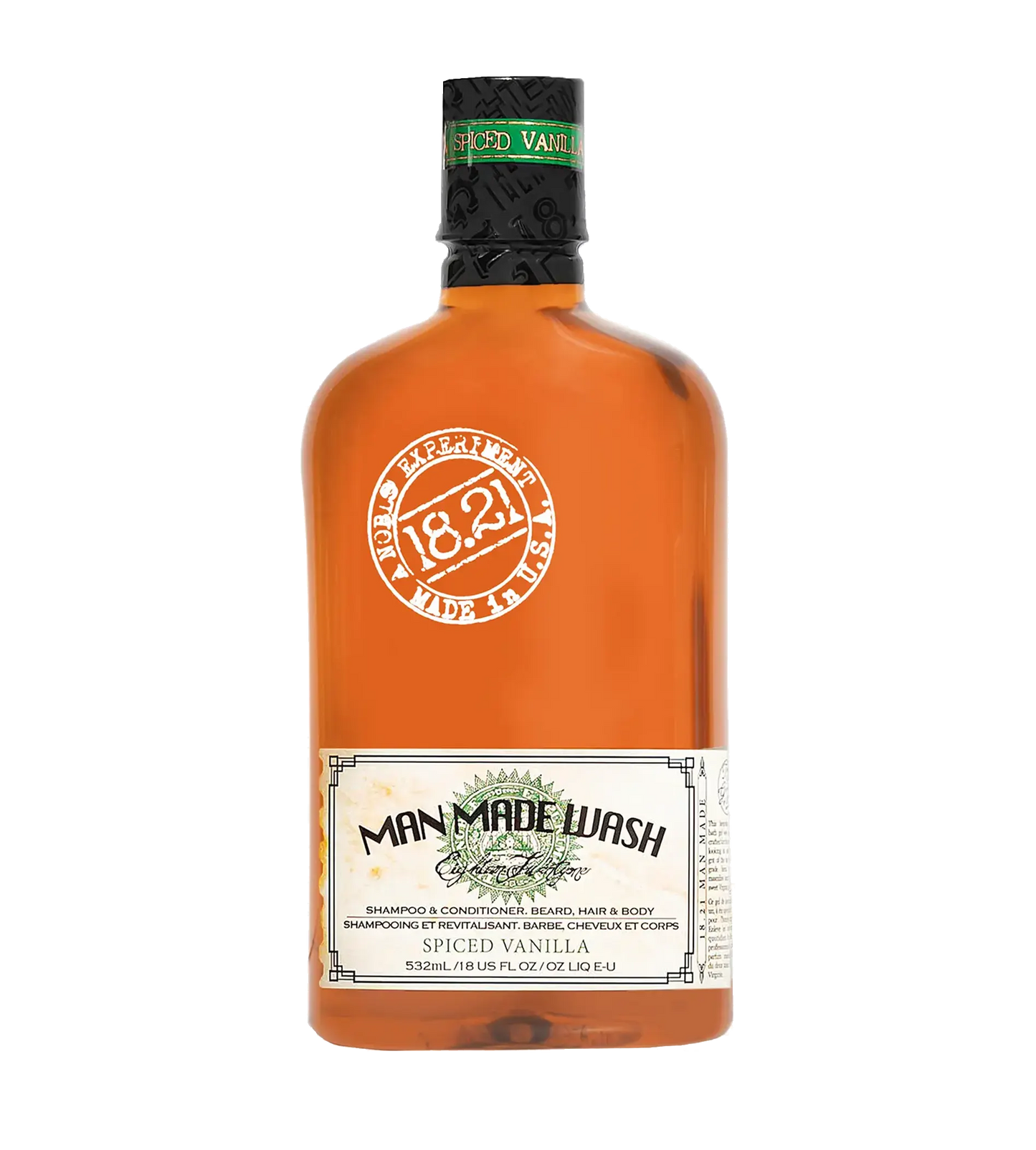 18.21 Man Made Wash Spiced Vanilla 532ml