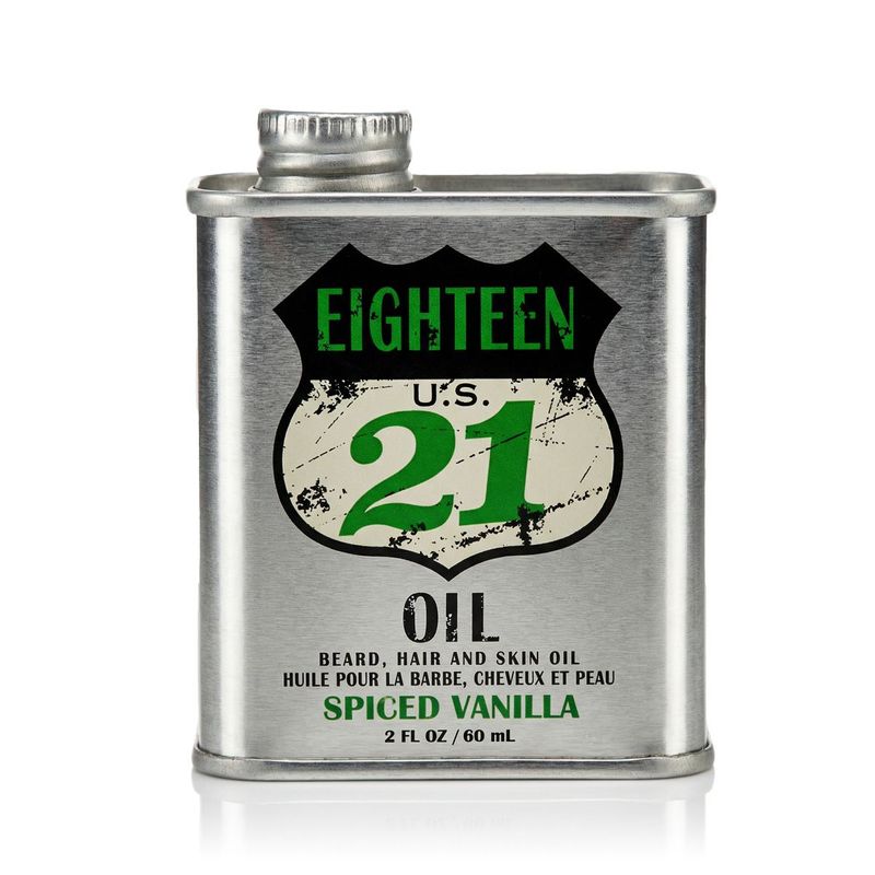 18.21 Man Made Huile pour la Barbe, les Cheveux et la Peau 60 ml