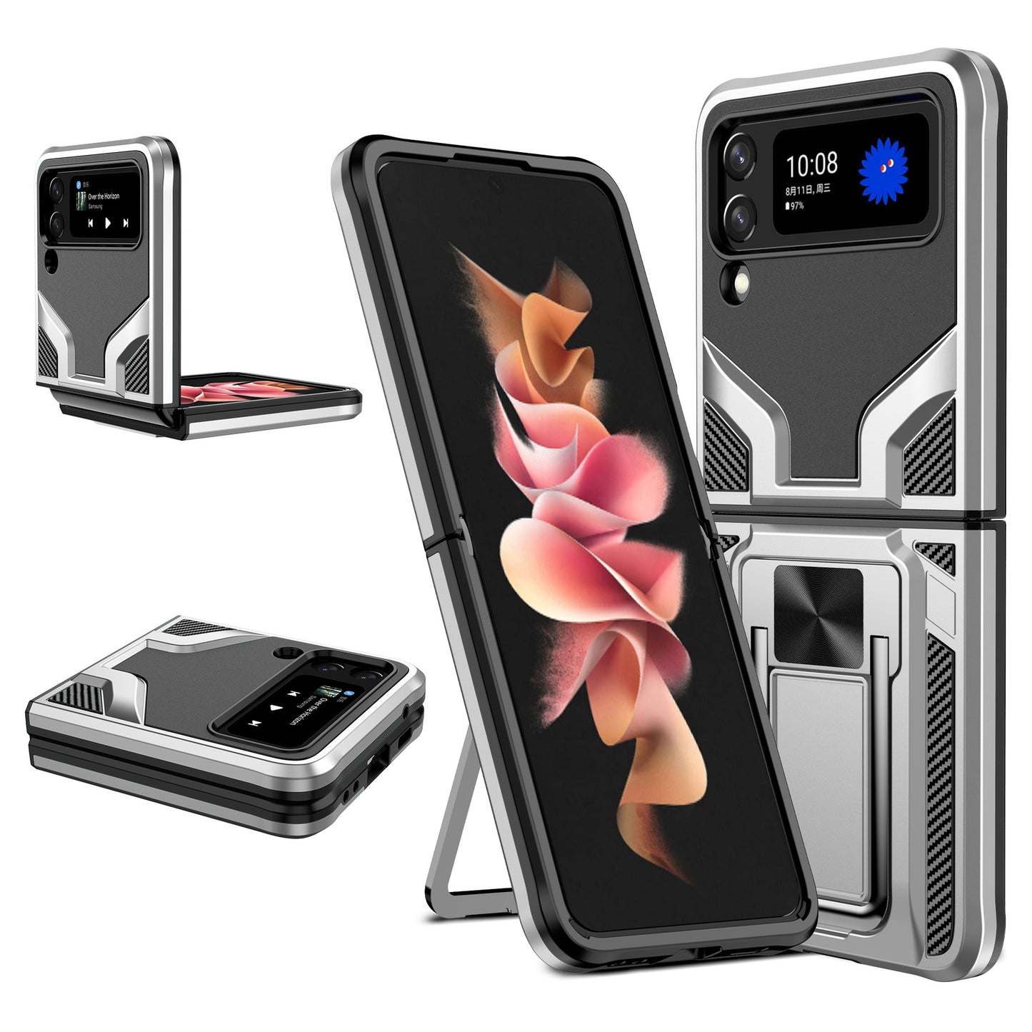 Coque de protection pliable pour Samsung Z Flip3