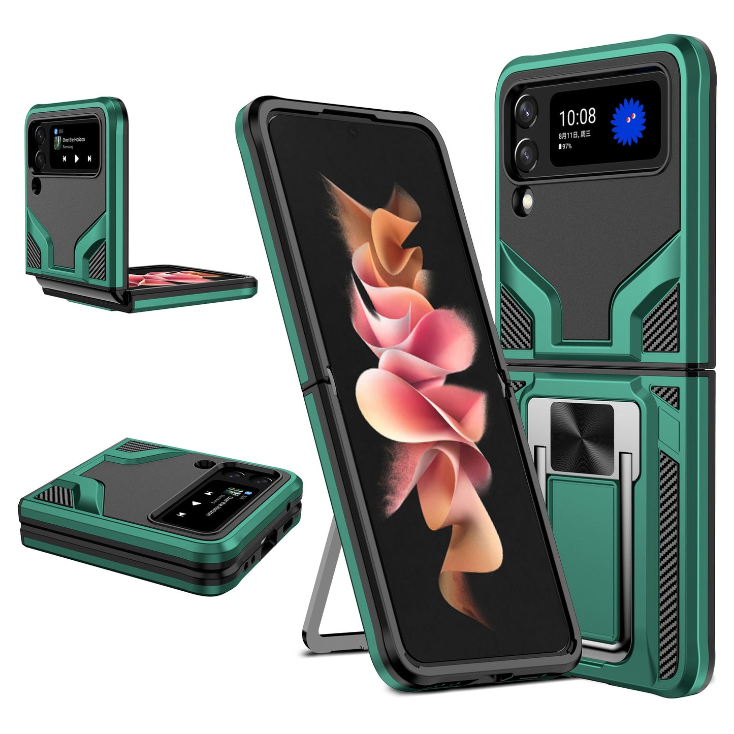 Coque de protection pliable pour Samsung Z Flip3