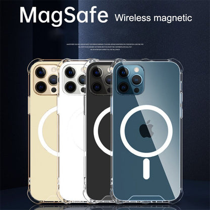 Coque magnétique pour iPhone 12 Pro, étui de protection pour chargeur Magsafe, étui pour chargeur sans fil Mini iPhone 12