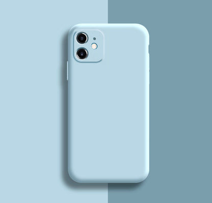 Coque en silicone pour iPhone 11 Pro Max, protection complète