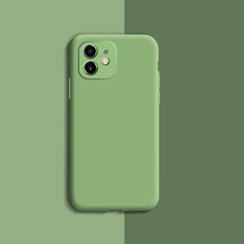 Coque en silicone pour iPhone 11 Pro Max, protection complète