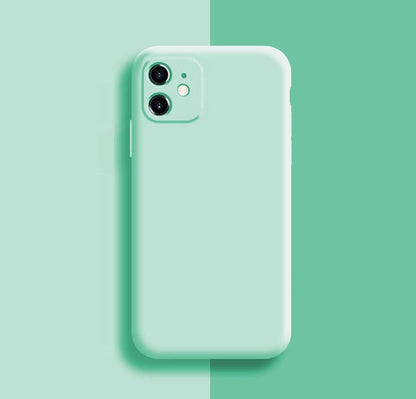 Coque en silicone pour iPhone 11 Pro Max, protection complète