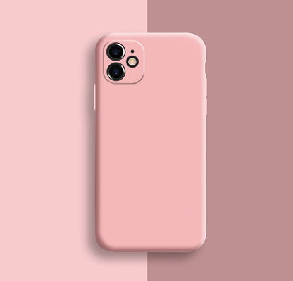 Coque en silicone pour iPhone 11 Pro Max, protection complète