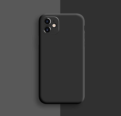 Coque en silicone pour iPhone 11 Pro Max, protection complète