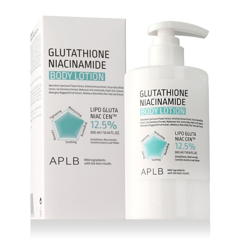 APLB Glutathione Niacinamide Lotion pour le Corps 300 ml