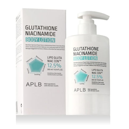 APLB Glutathione Niacinamide Lotion pour le Corps 300 ml