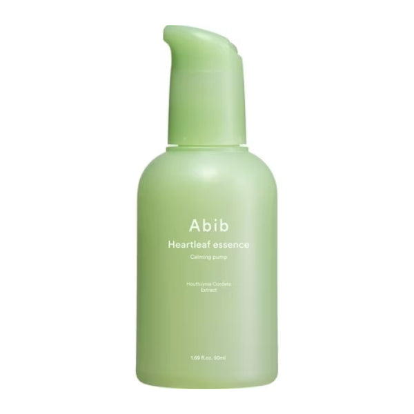 Limpiador facial con esencia calmante en bomba Abib Heartleaf (50 ml)