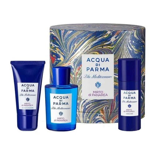 Acqua Di Parma Blu Mediterraneo Mirto di Panarea EDT 75 ml + GD 40 ml + LC 50 ml (unisexe) Acqua Di Parma